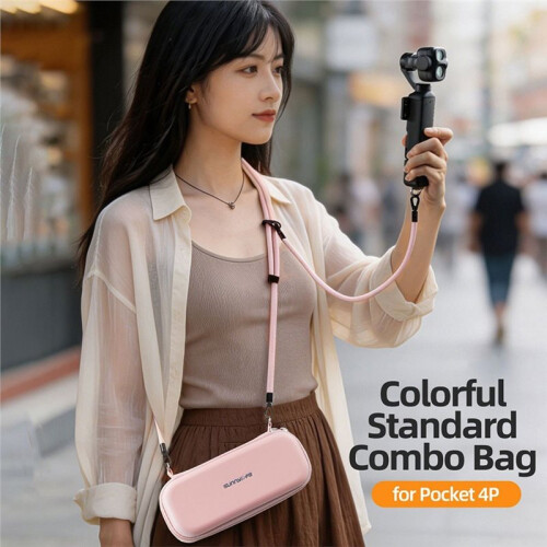 for  Osmo Pocket 4P Storage Bag Shock Absorption Drop Storage Case for  Pocket 4P Protector Accessories 2