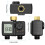 2-Outlet Watering Timer Sprinkler Timer 2 Zone LCD Display Manual/Automatic Sprinkler Controller IPX6 Imperial 9