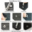 200pcs Metal Button with Pressing Tool Eyelets and Grommets Kit Install Tool Kit for Canvas Belt  DIY Projects 2