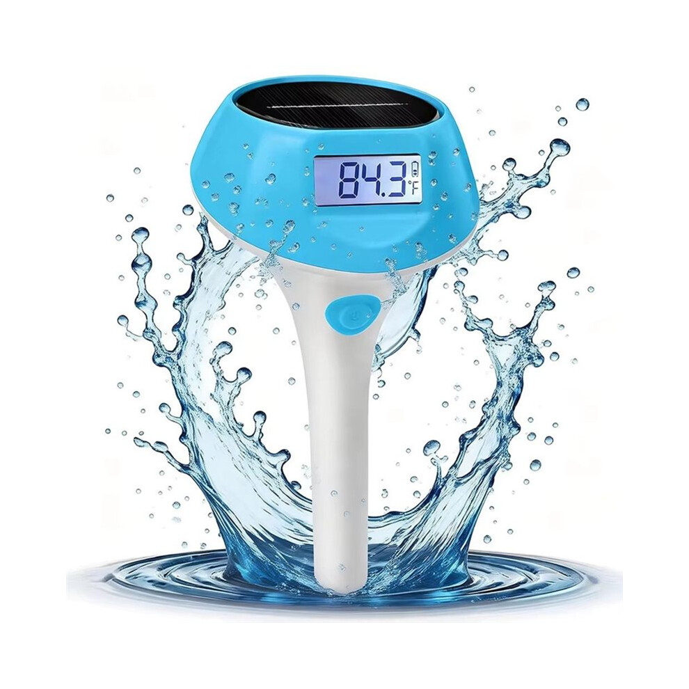 term-metro-digital-de-piscina-solar-luz-de-piscina-solar-flutuante-ip68