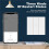 EU Tuya WiFi  Button Wall , Alexa Voice App Remote  Home Light  Three-Way Single Control White 4