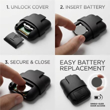 Auto-Frequenz-Erkennung Fernbedienung 280-868MHz Multi-in-One Klon-Gate-Klicker Garage 433MHz 868MHz für Festen Rolling-Code A