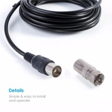 Digital Tv Antenna Receiver Indoor and Outdoor High-Definition Digital Terrestrial Wave Hdtv Tv Antenna Multiple Co