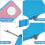 Multifunctional Magnetic Seam Guide, Built-in Seam Ripper &  Guide, Dual-Scale Marking Sewing Machine Guide (2PCS) 7