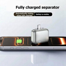 2PCS Adaptador Tipo-C de Carga Completa Inteligente de 140W con Corte Automático Protector de Carga Nocturna A
