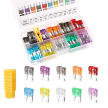120 Stukken Zekering Kit, Auto Zekeringen Assortiment Kit Zekering Set (2A/3A/5A/7.5A/10A/15A/20A/25A/30A/35A) voor Auto'S, Vrachtwagens