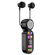 2-in-1 Draadloze Oordopjes & Draagbare Speaker 5.4 Hoofdtelefoon Digitale Weergave Hoofdtelefoons Speaker Oordopjes