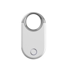 GPS Tracker Localizador Android Localizador Inteligente para Gatos, Cães, Crianças, Idosos, Anti-Perda, Rastreamento em Tempo Real Branco