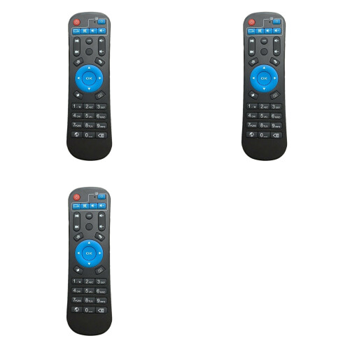 3X Télécommande de Remplacement ForMXQ-4K MXQ H96 Pro T9 X96  TV Box