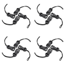 16 Pcs Quick Release Camera Strap QD Loops Connector Adapter Camera Quick Release Clip for Digital Cameras, Binoculars