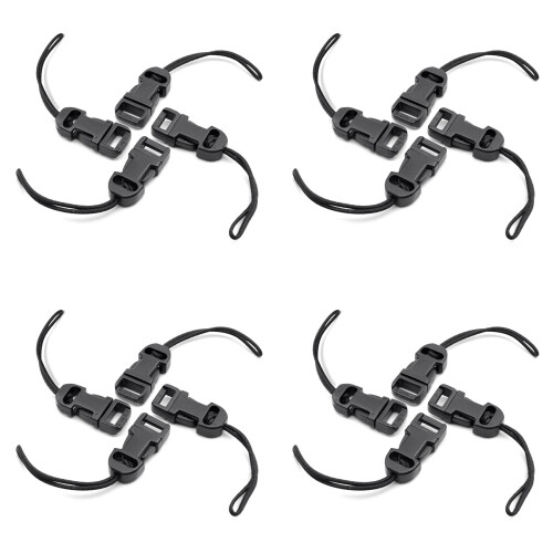 16 Pcs Quick Release Camera Strap QD Loops Connector Adapter Camera Quick Release Clip for Digital Cameras, Binoculars