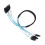 5X SAS Cable  Cable High Speed 6Gbps 4 /Set High Quality for Server 0.5 Meter 3