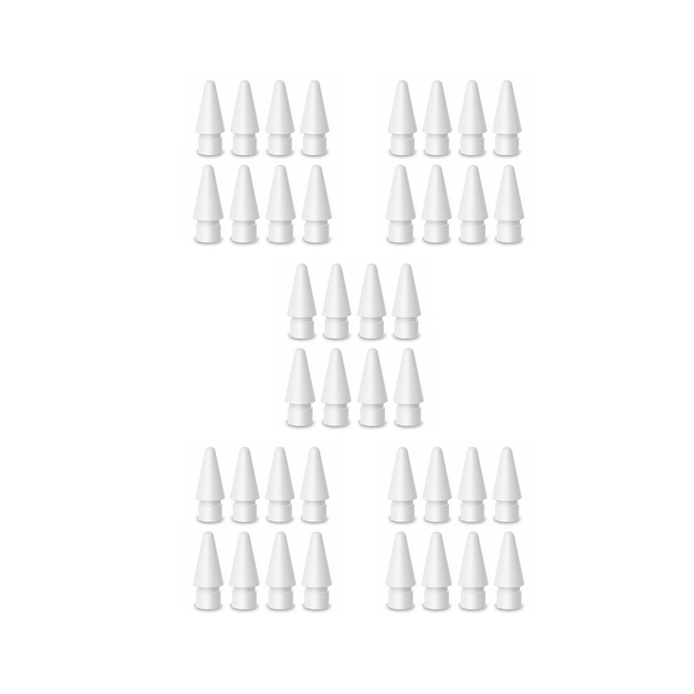 40 Pack Replacement Tip For Pencil Nibs For Pencil 1St & 2Nd Generation (White) White 6034100048222