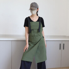 (1) Waterproof and Oil Resistant Workwear Apron Restaurant Flower Shop Nail Salon Barber Work Clothes Pet Shop Coffee Shop Apron