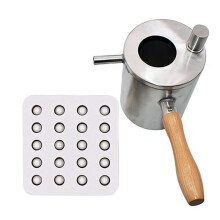 Beekeeping Beeswax Pouring Pot Stainless Steel Beeswax Melting Pot Wax Melter Pot Honey Bee Candle Beekeeper Equipment