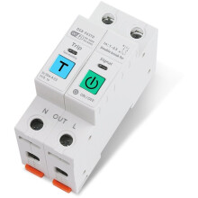 WIFI 63A 2P for Meter Circuit Breaker Voltage Current Leakage Temperature Protection Cut Off L+N