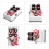 FUZZ Gitarr Effekt Pedal för Elektrisk Gitarr Sträng Instrument Gitarr Effekt Pedal Fuzz Gitarr Pedal 6