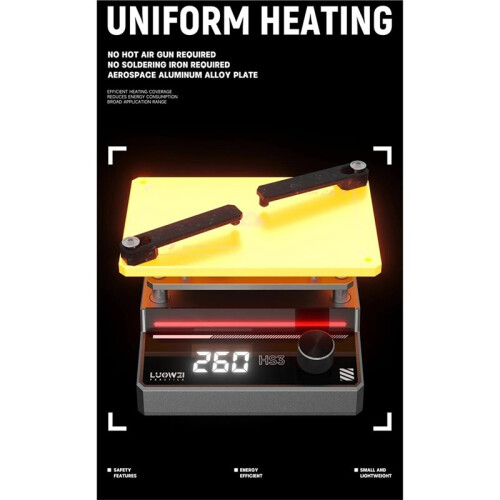 LUOWEI HS3 Preheating Station Layered Preheater Platform Thermostatic for  X -16promax Android US 2