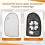 Right Door Wing Side Mirror Glass Heated with Backing Plate for  Compass 2007 - 2017 7