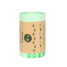 (8L) Compostable Trash Bags Biodegradable Kitchen Food Waste Bag  Corn Starch Garbage Bags Kitchen Scraps Bag