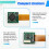 Visor OLED de 0,39 Polegadas 1024x768 Módulo de Microdisplay para Imagem Térmica Visão Noturna  AV VGA 4