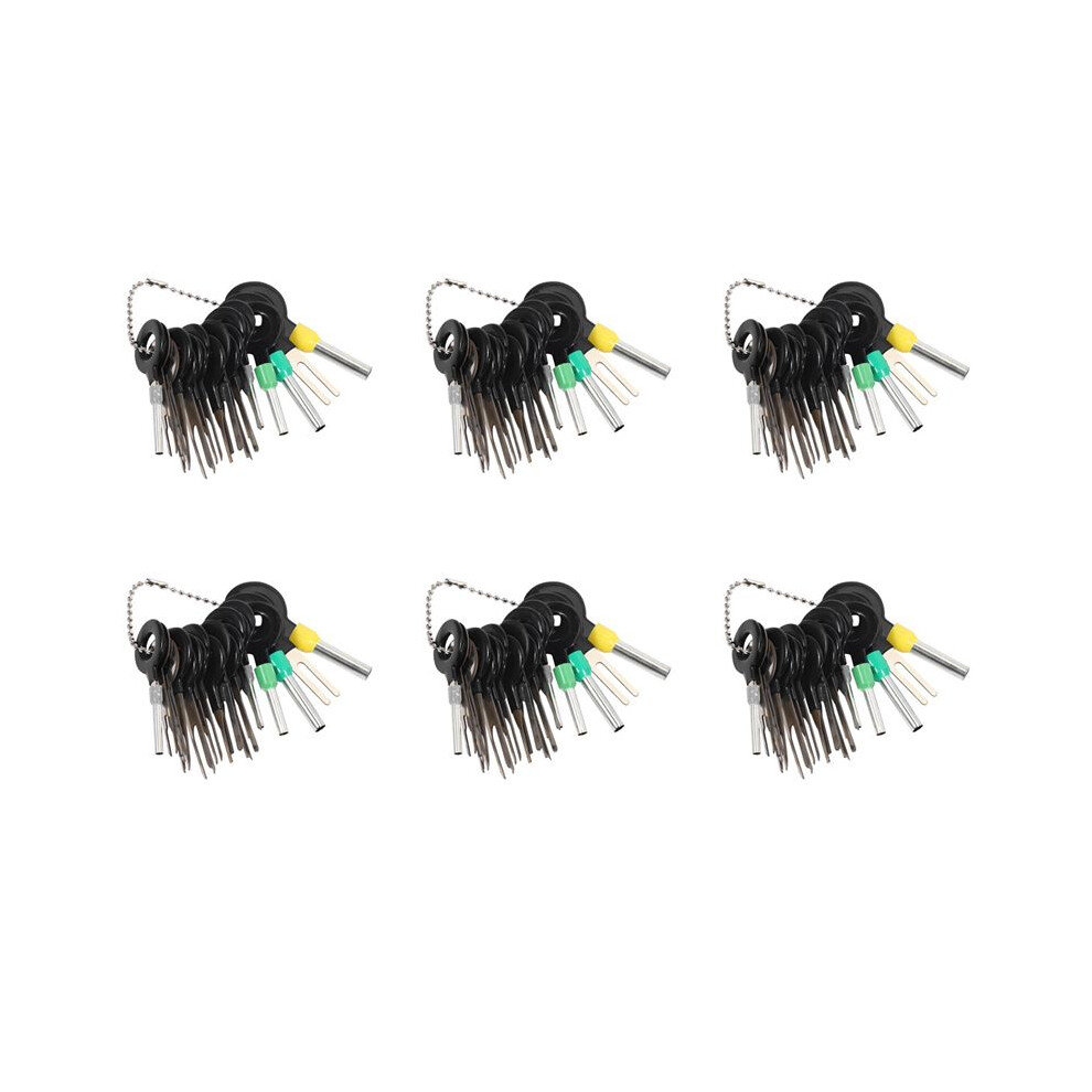126Pcs Terminals Removal Key Tools Set For Car, Auto Electrical Wiring Crimp Connector Pin Extractor Puller 6032262432439