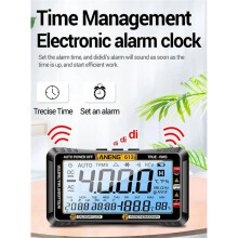 ANENG 613  Multimeters /AC Voltage Capacitors Tester 4000 Counts 10A Current 600V Voltmeter Test Alarms Clock Tools