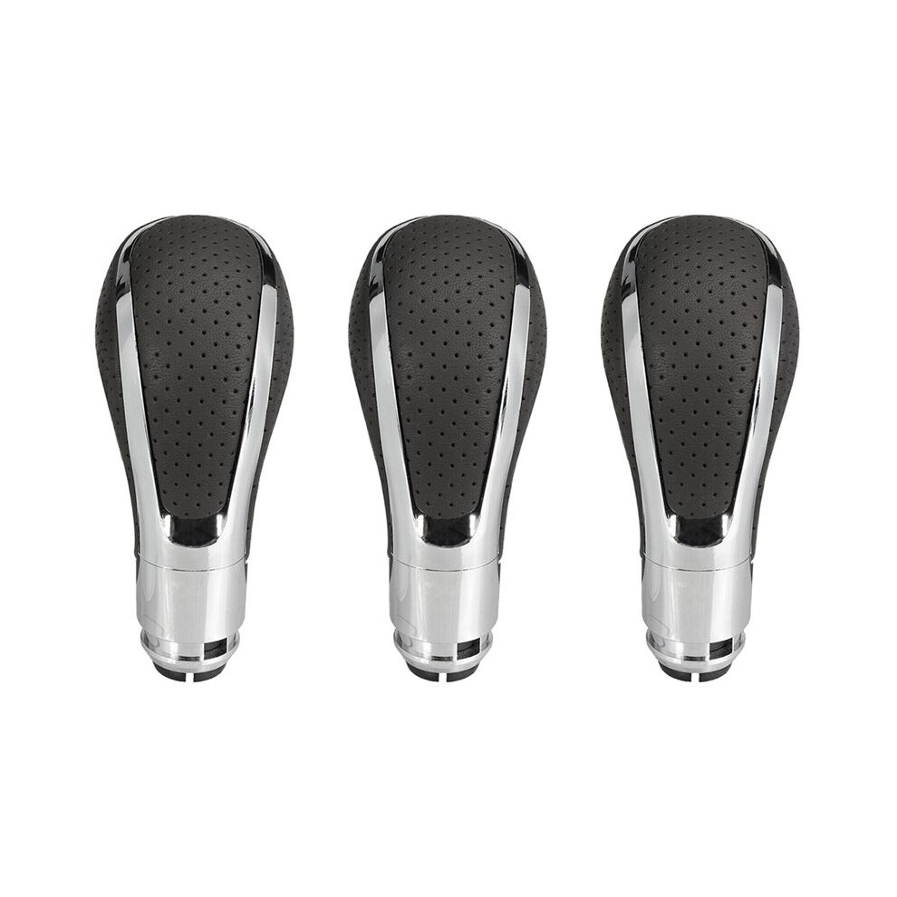 3X Automatic Leather Car Gear Shift Knob Shifter Lever For Insignia 6031960161375