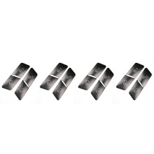 16Pcs Car Door Memory Lock Button Stickers Cover Trim for C E Class GLK GL ML W204 Accessories