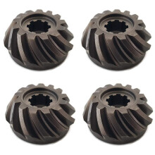 4X Boat Motor Pinion Gear Bevel for Outboard 6E7-45551-00 01 F9.9 F15 F20 9.9HP 15HP 13T 2/4-Stroke Before 1996