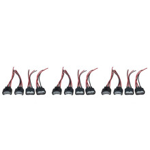 24PCS Ignition Coil Female Connector Plug Harness Pigtail 2AZFE1ZZFE for HS250H Camry RAV4