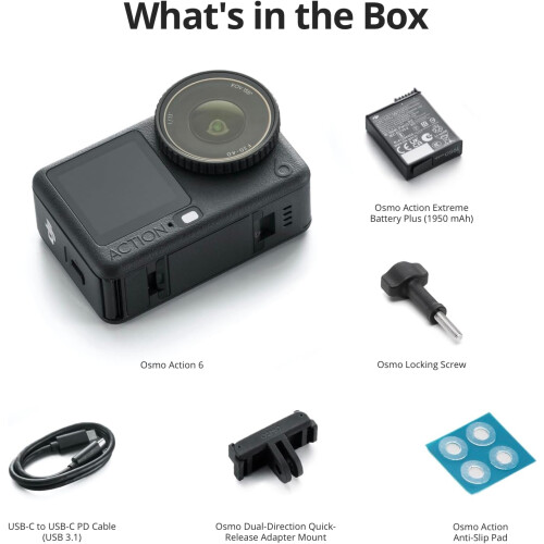 DJI DJI Osmo Action 6 Essential Combo Black 2