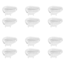12Pc Car Side Baffle Richtingaanwijzer Lampenkap Shell Cover Behuizing Fit voor 2002-2005 34301-S5H-T02