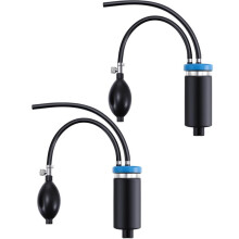 2Pcs Easy Intake Adapter Automotive Smoke Machine Inflatable Bladder Block Off Diagnostic Car Smoke Leak Tester Detector