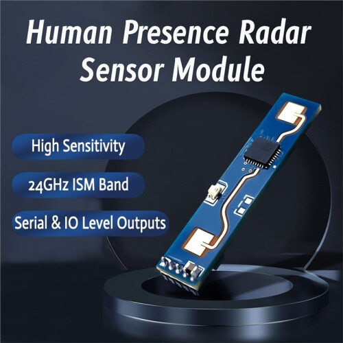 Human Presence Sensor Module 24GHz  Millimeter Wave  Sensing Heartbeat Detection Module with BT HLK-LD2410B 1