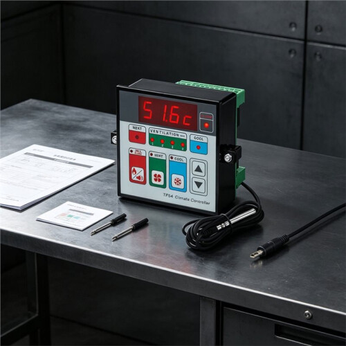 TP54 Climate Controller with NTC Sensor 4 Step Ventilation and Temperature Controller for Farmer 2