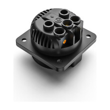 Viborg Hi-Fi VE01R Rhodium Plated Schuko Sockets EU Power Socket Wall Plate 250V 16A European Style Plug for Audio Filter