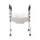 Toilet Seat Raiser for Elder Safety Frames with Armrests 1