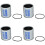 4X S3227 Outboard Marine Fuel Filter Elements Fuel Water Separator Filter Elements 1