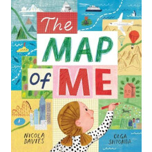Map of Me by Nicola Davies Paperback Book
