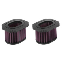 2X High Performance Flow Unique Air Filter for Mt07 Fz07 Xsr700 689 2013 2014 2015 2016 Washable Reusable