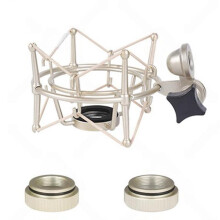 Microphone Shock Mount Adjustable Mount Recording for Newman TLM103 Metal Bracket Pod Microphone Mount