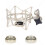 Microphone Shock Mount Adjustable Mount Recording for Newman TLM103 Metal Bracket Pod Microphone Mount 1