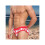 Men'S Polka Dot Print High Stretch Triangle Swim Briefs Red M 4