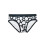 Men'S Polka Dot Print High Stretch Triangle Swim Briefs Black M 8