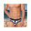 Men'S Polka Dot Print High Stretch Triangle Swim Briefs Black M 2