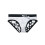 Men'S Polka Dot Print High Stretch Triangle Swim Briefs Black M 10