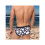 Men'S Polka Dot Print High Stretch Triangle Swim Briefs Black M 6