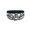 Men'S Polka Dot Print High Stretch Triangle Swim Briefs Black M 7