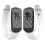 λευκό βραχιόλι 2 τεμαχίων για εντομοαπωθητικό - Υπερηχητικό αδιάβροχο β 1